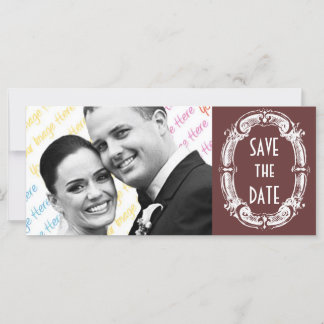 Kreidetafel-Stil HOCHZEIT Termin vormerken