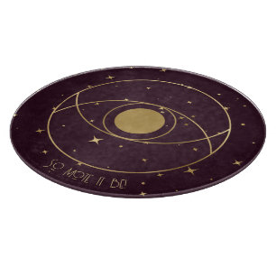 Kreieren Sie Ihr eigenes Weinen & Gold Celestial M Schneidebrett