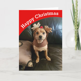 Kreieren Sie Ihre eigene Happy Christmas Karte