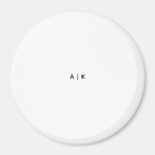 Kreis 3" Kreis, weiße Naht, Bügelbild Magnet