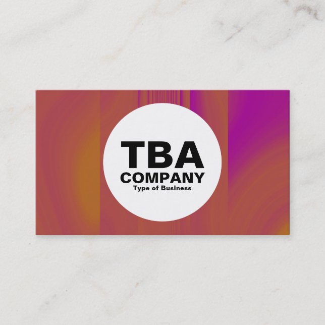 Kreis - Abstrakte Textur Visitenkarte (Vorderseite)