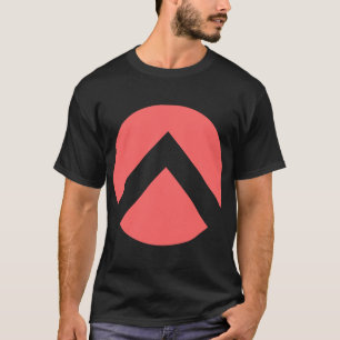 Kreis-Chevron-Pfeil T-Shirt