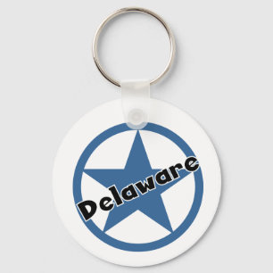 Kreis Delaware Schlüsselanhänger
