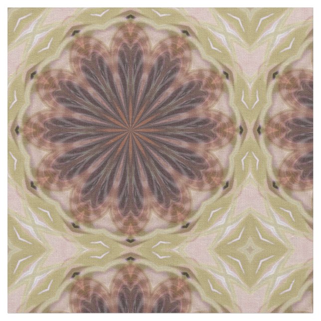 Kreis der Feathers Fabric Stoff (Nahaufnahme)