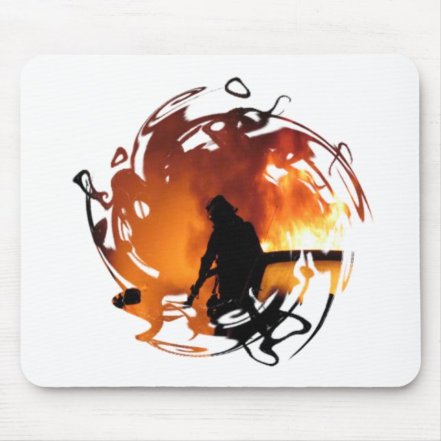 Kreis der Flammen Mousepad (Vorne)