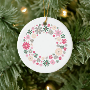 Kreis der Freude Keramik Ornament