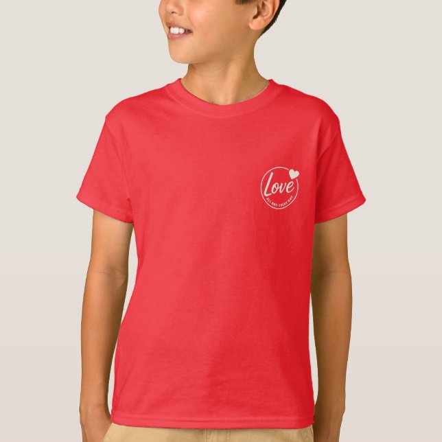 Kreis der Liebe T-Shirt (Vorderseite)