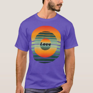 Kreis der Liebe vintage T-Shirt
