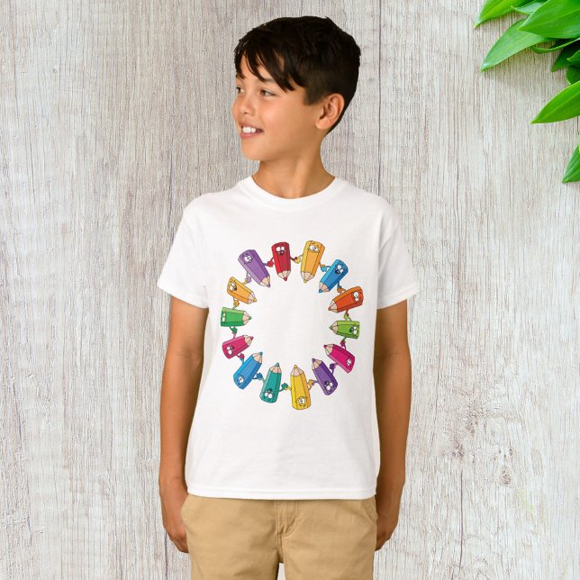Kreis der Stifte T-Shirt (Von Creator hochgeladen)