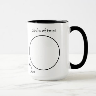 Kreis der Vertrauens-Tasse Tasse