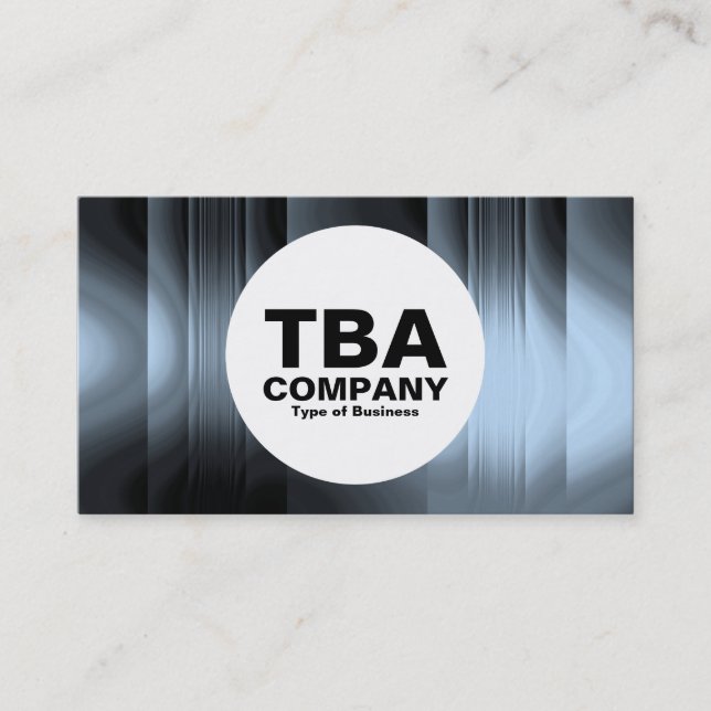 Kreis - Glas Visitenkarte (Vorderseite)