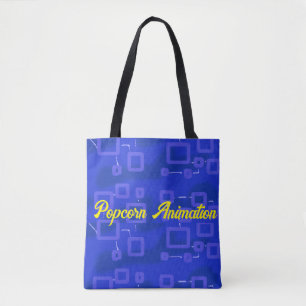 Kreis in Candy Blue Geometric Tasche