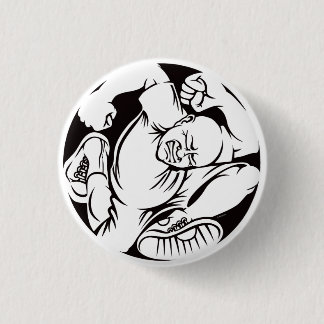 Kreis-Jungen-Knopf Button