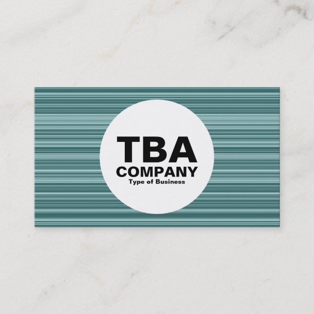 Kreis - Linien Visitenkarte (Vorderseite)