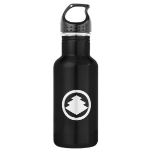 Kreis mit dreistufiger Raute Trinkflasche