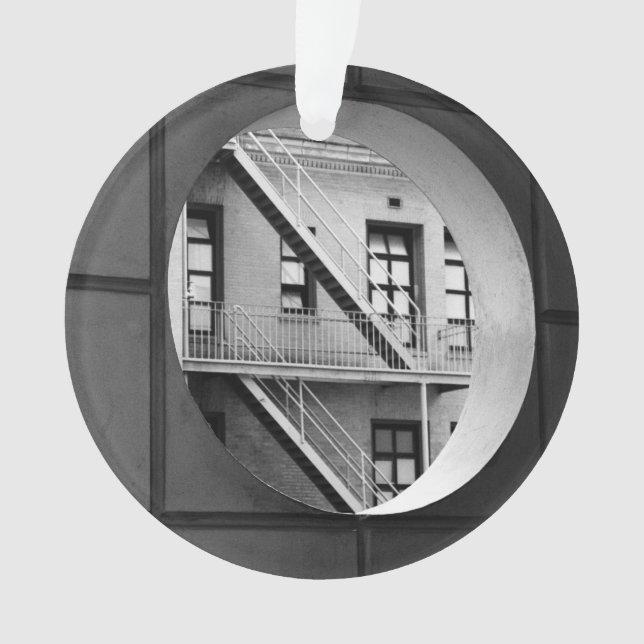 Kreis mit Notausgang Ornament (Vorderseite)