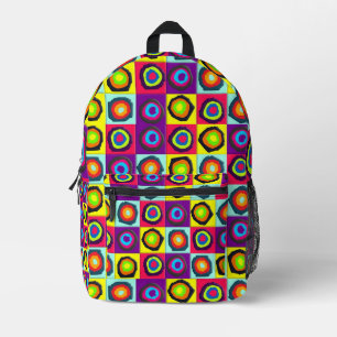 Kreis-Muster Bedruckter Rucksack