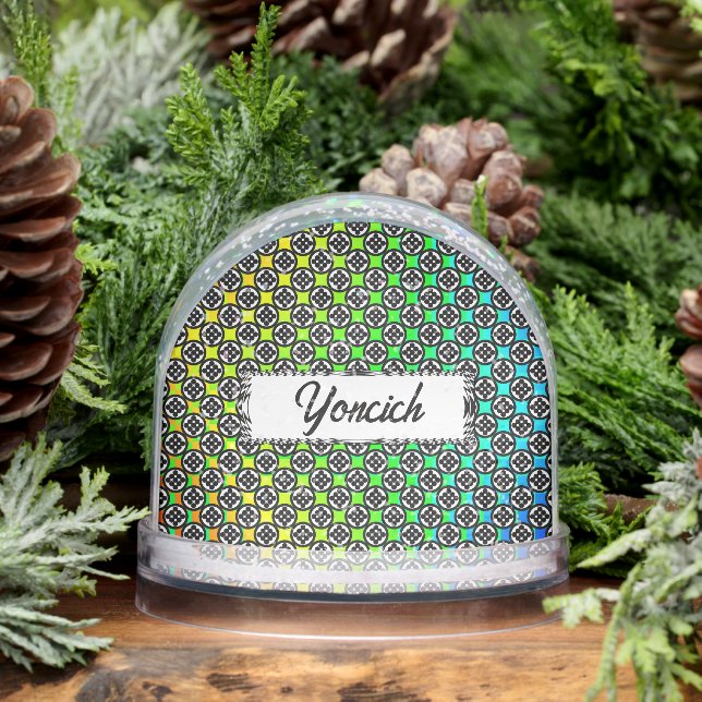 Kreis neun von Kenneth Yoncich Schneekugeln (Winter)