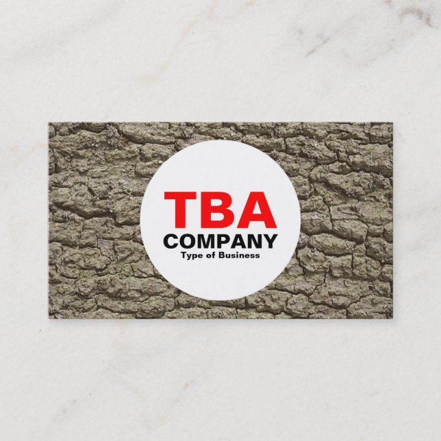 Kreis - Rinde 02 Visitenkarte (Vorderseite)