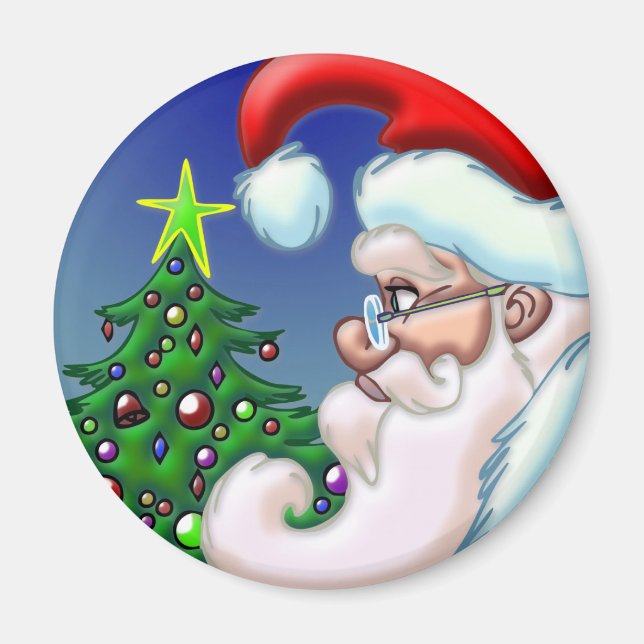 Kreis Santa Magnet (Vorne)