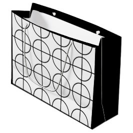 Kreis Schwarz/Weiß Große Geschenktüte