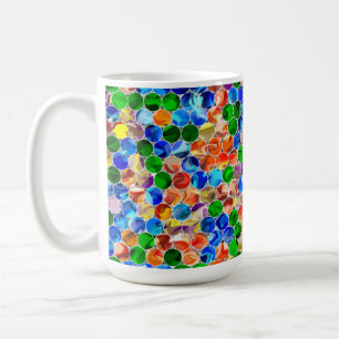 Kreis-Swirle-Muster-Tasse 450ml Kaffeetasse