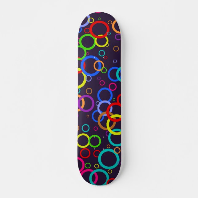 Kreis-Tapete Skateboard (Vorne)