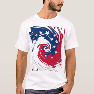 Kreis von Unabhängigkeit - Doppeltes versah mit T-Shirt