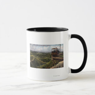 Kreisbrücken-pazifische Bahnansicht Tasse