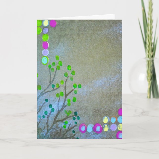 Kreise Dankeskarte (Vorderseite)