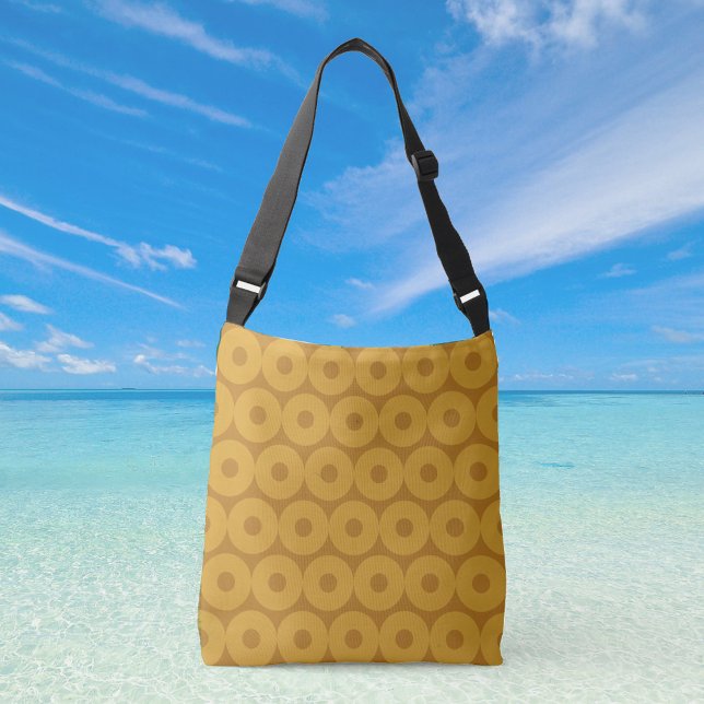 Kreise der braunen Crossbody Bag Tragetaschen Mit Langen Trägern (Von Creator hochgeladen)