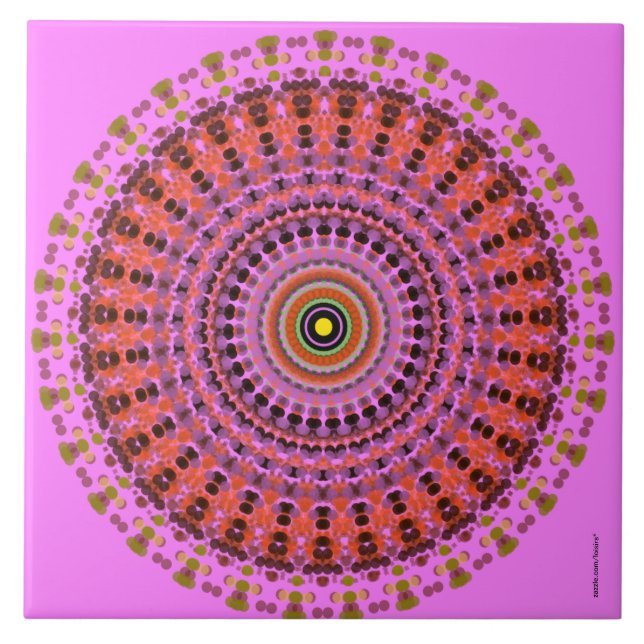 Kreise Fliese (Vorderseite)