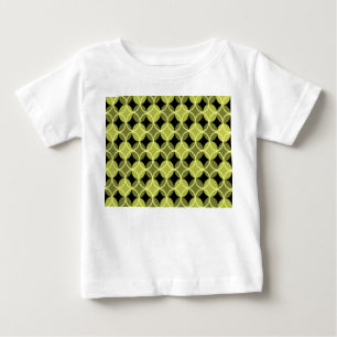 Kreise - grün und gelb baby t-shirt
