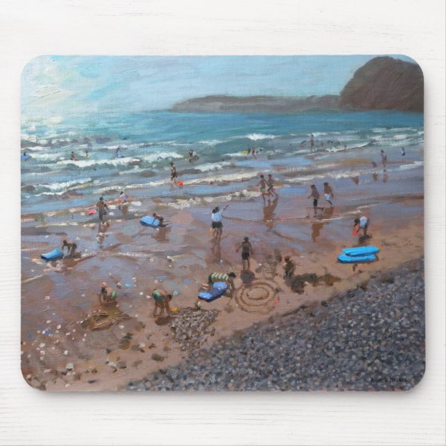 Kreise im Sand Sidmouth 2007 Mousepad (Vorne)
