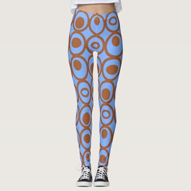Kreise Leggings (Vorderseite)