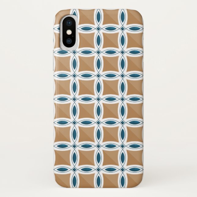 Kreise mit Linsenmuster und Diamond Case-Mate iPhone Hülle (Rückseite)