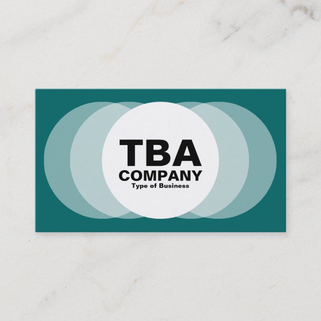 Kreise - Moos Green Visitenkarte (Vorderseite)