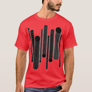 Kreise op Art Design T-Shirt