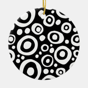 Kreise und Felder 02 Keramikornament