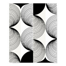 Kreise-Waveform: Poster der modernen Abstrakten Ku