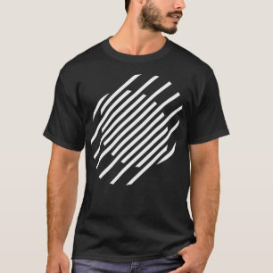 Kreisen außerhalb der geometrischen Linien T-Shirt