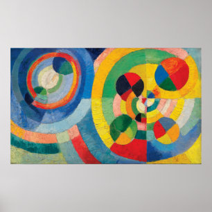 Kreisformen durch Robert Delaunay Poster