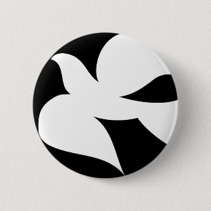 Kreisfriedenstaube Button
