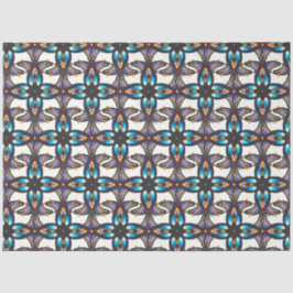 Kreisgestaltung aus Glas Seidenpapier