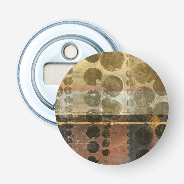 Kreisgrüne Tropfen Flaschenöffner (Vorderseite)