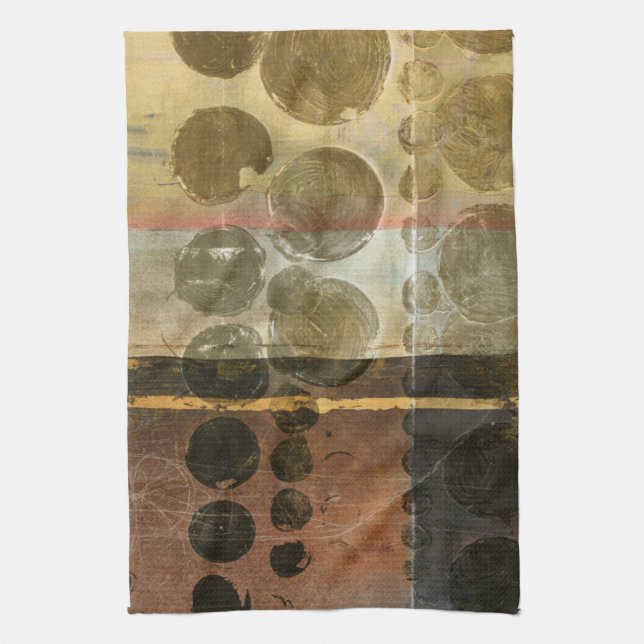 Kreisgrüne Tropfen Küchentuch (Vertikal)