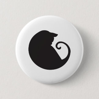 Kreiskatzen-Knopf Button