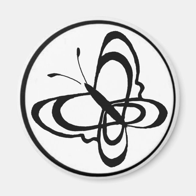 Kreislauf, Schmetterling 1 Magnet (Vorne)