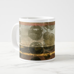 Kreislaufgrüne Tropfen Jumbo-Tasse