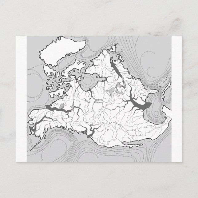 Kreislaufkarte Postkarte (Vorderseite)